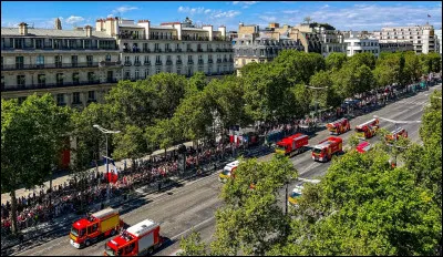 Sur quelle c&eacute;l&egrave;bre avenue parisienne se d&eacute;roule traditionnellement le d&eacute;fil&eacute; militaire ?
