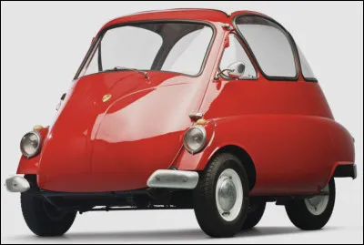 Quel est le nom de ce mod&egrave;le de v&eacute;hicule urbain &agrave; 3 roues produit par BMW de 1955 &agrave; 1962 ?