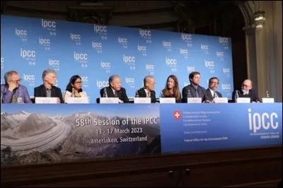 O&ugrave; s'est tenu le GIEC en mars 2023 concluant le sixi&egrave;me rapport sur le climat ?