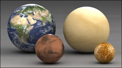 Comment sont appel&eacute;es ces 4 premi&egrave;res plan&egrave;tes (Mercure, V&eacute;nus, La Terre, Mars) ?