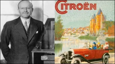 Soci&eacute;t&eacute; - Comment se pr&eacute;nommait le fondateur de Citro&euml;n ?