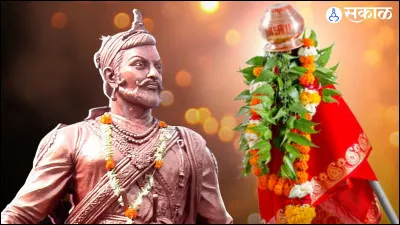Comment s'appelle ce drapeau/m&acirc;t d&eacute;cor&eacute; qu'on dresse devant la maison pour le Nouvel An marathi ?