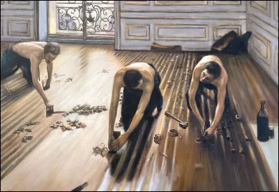 Gustave Caillebotte a peint ''Les Raboteurs de...''