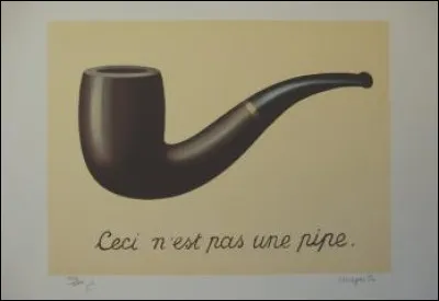 Ren&eacute; Magritte a d&eacute;peint ''La Trahison des...''