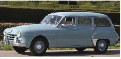Quel est le nom de ce mod&egrave;le break produit par Renault de 1956 &agrave; 1960 ?