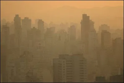 Quel est le nom du brouillard gris&acirc;tre artificiel urbain d&ucirc; &agrave; une pollution de l'air intense qui limite la visibilit&eacute; dans l&rsquo;atmosph&egrave;re ?
