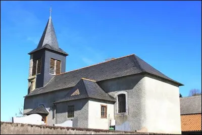 Voici l'&eacute;glise Saint-Michel, &agrave; Lizos. Village Bigourdan, il se situe en r&eacute;gion ...