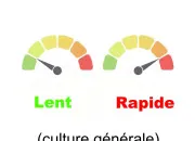Quiz Culture générale '''Lent'' ou ''rapide''