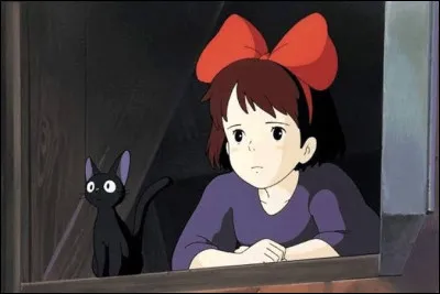 ''Kiki la petite sorci&egrave;re'' ~ Quand Kiki s'installe en ville pour faire son stage de sorci&egrave;re, elle ouvre son service de livraison. Qui lui donne l'id&eacute;e de faire ce boulot et l'h&eacute;berge au-dessus de sa boulangerie ?