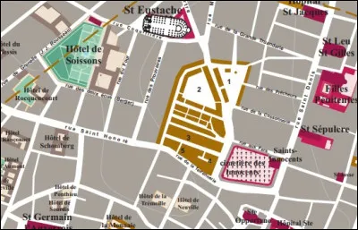 Comment le quartier des Halles &eacute;volue-t-il entre les XVIᵉ et XVIIIᵉ si&egrave;cles ?