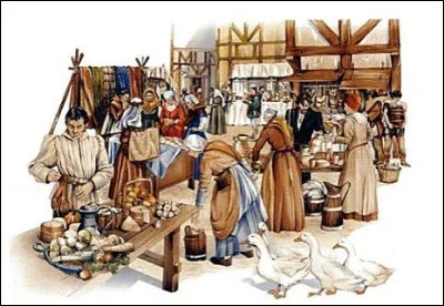 Mais simplement un petit retour en arri&egrave;re, avant la cr&eacute;ation des Halles voulue par les rois, que trouvait-on principalement sur le site initial du march&eacute; de l'&Icirc;le de la Cit&eacute; ?