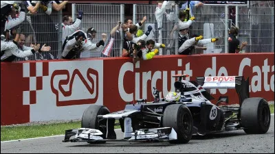 Pastor Maldonado est le dernier pilote &agrave; avoir offert une victoire &agrave; Williams.