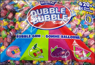 La gomme balloune, est-ce sucr&eacute; ou sal&eacute; ?