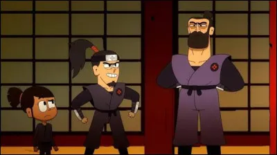Comment s&rsquo;appellent ces 2 ninjas qui sont avec Malika ?