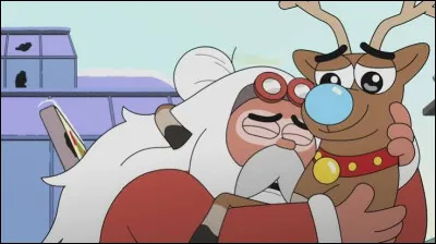 Comment s&rsquo;appelle ce personnage et comment s&rsquo;appelle le renne ?