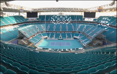 Le Grand Prix de Miami est disput&eacute; autour du Hard Rock Stadium.