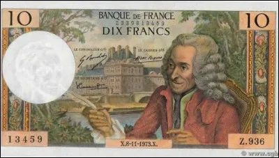 En quelle ann&eacute;e fut mis en circulation le nouveau franc ?