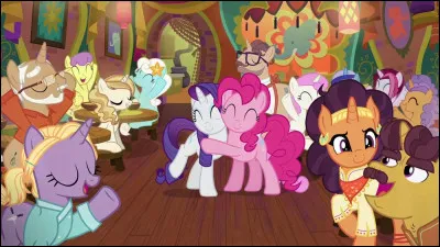 Dans la saison 6, quand Rarity et Pinkie Pie sont appel&eacute;es par la carte, comment s'appelle le restaurant que Rarity et Pinkie Pie doivent sauver &agrave; Canterlot ?