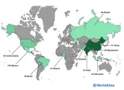 Quiz Démographie - Les pays les plus peuplés sur chaque continent