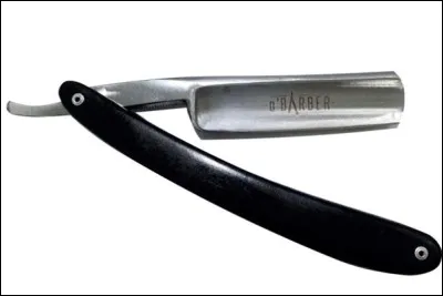 Quel objet est souvent utilis&eacute; pour raser avec pr&eacute;cision les contours d'une barbe ?