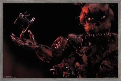 D'apr&egrave;s les livres, les animatroniques cauchemardesques sont :