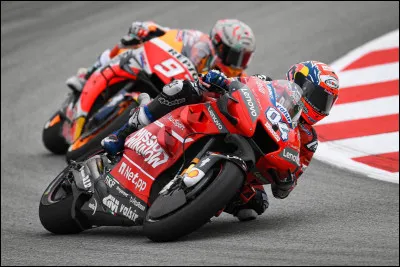 Andrea Dovizioso a termin&eacute; trois fois vice-champion du monde MotoGP.