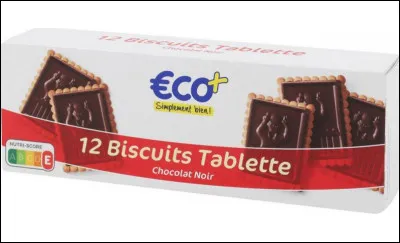 Quel produit sucr&eacute; peut &eacute;galement porter la marque Eco+ ?
