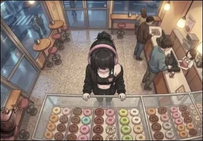 - Tu es au Japon.Tu as achet&eacute; un donut. Tu as un rendez-vous et tu dois te d&eacute;p&ecirc;cher. Comment fais-tu pour le manger ?