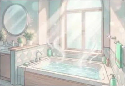 - Tu es au Japon.Tu rentres chez toi, tu vas te coucher. Tu as pris ta douche le matin, la prends-tu le soir ?