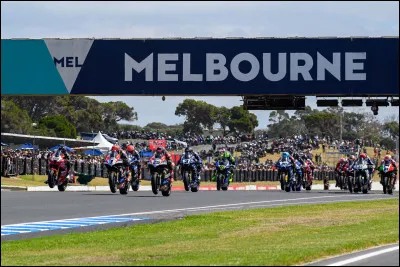 Le circuit de Phillip Island compte plus de virages &agrave; droite qu'&agrave; gauche.
