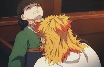 Qui se fait &eacute;trangler par Kyojuro ?
