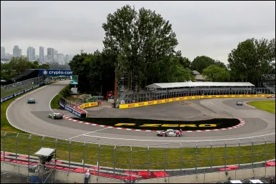 Le circuit Gilles-Villeneuve est situ&eacute; sur une &icirc;le artificielle.