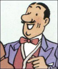 Un reprsentant d'assurance qui vient rendre visite de temps en temps  Tintin :