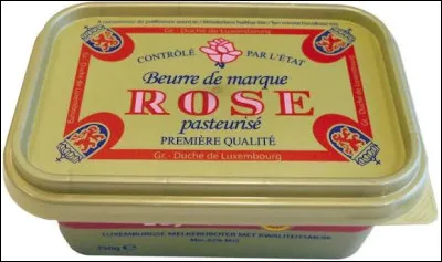 Dans quel pays europ&eacute;en est produit le Beurre rose ?