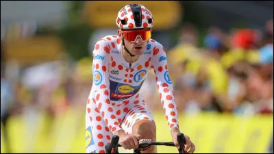 Qui porte le maillot &agrave; pois sur le ''Tour de France'' ?