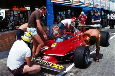 Jody Scheckter a remport&eacute; le championnat du monde avec Ferrari.