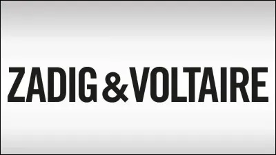 ''Zadig & Voltaire'' est une marque...