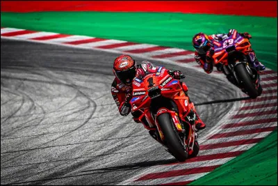 Jorge Mart&iacute;n a remport&eacute; le championnat du monde MotoGP avant Francesco Bagnaia.