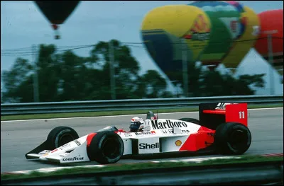 Le premier Grand Prix de F1 remport&eacute; par Alain Prost a eu lieu en France.