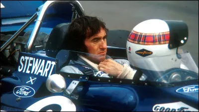 Jackie Stewart a remport&eacute; son dernier titre mondial avec Tyrrell.