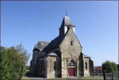 Ancienne commune de l'arrondissement de Vouziers, Vrizy se situe dans l'ancienne r&eacute;gion ...
