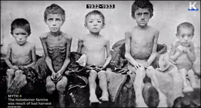 Quel dictateur est responsable de l'Holodomor en 1932-1933 ?