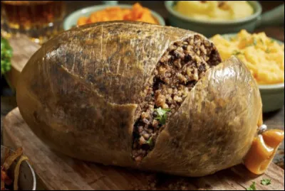 Quelle est la sp&eacute;cialit&eacute; culinaire de la ville d'&Eacute;dimbourg, plat national d'&Eacute;cosse, une panse de brebis farcie d'abats de mouton hach&eacute;s, de suif et d'&eacute;pices ?