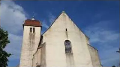 Voici l'&eacute;glise Saint-Jean-Baptiste, &agrave; Biarne. Village Jurassien, il se situe en r&eacute;gion ...