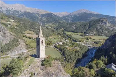 Voici la tour de M&eacute;olans. Ancienne commune de l'arrondissement de Barcelonnette, dans la vall&eacute;e de l'Ubaye, elle se situe dans le d&eacute;partement ...