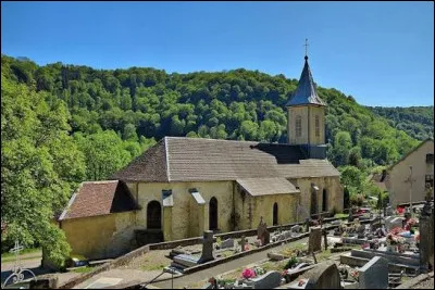 Voici l'&eacute;glise Notre-Dame, &agrave; Cusance. Village Doubien, il se situe en r&eacute;gion ...