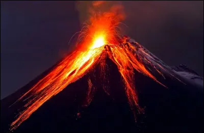 &Agrave; quelle temp&eacute;rature la roche en fusion jaillit-elle sur un volcan ?