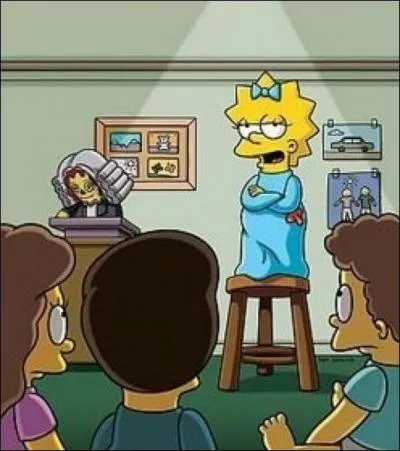Comment s'appelle le bb des Simpson ?