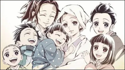 Nezuko : o&ugrave; se place-t-elle en partant du haut dans la fratrie Kamado ?