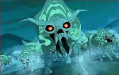Dans l'&eacute;pisode 17 "La Horde de l'enfer", comment s'appelle le monstre et qui est le coupable qui se cache dedans ?